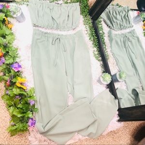 \| NWT Mabel Crop Top & Pants Set